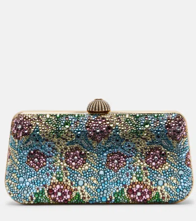 Valentino Garavani Carry Secrets Embellished Clutch In Multi