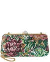 Valentino Carry Secrets Leather Clutch In Multi
