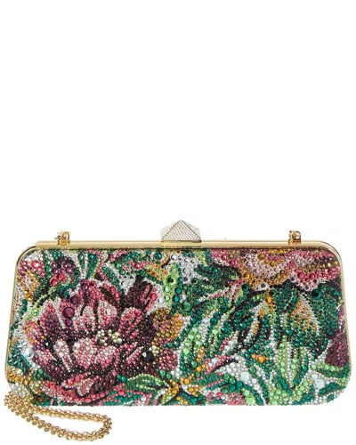 Valentino Garavani Valentino Carry Secrets Leather Clutch In Multi