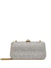 Valentino Carry Secrets Minaudiere Clutch Bag In Silber