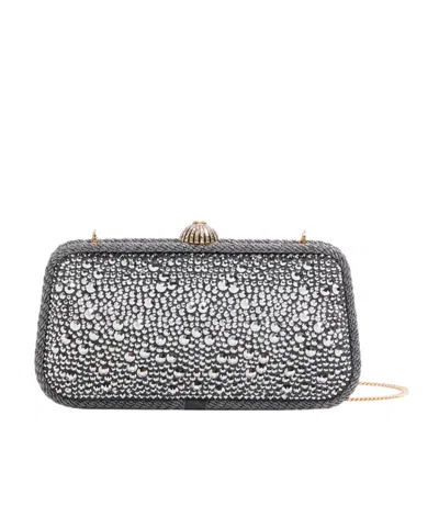 VALENTINO GARAVANI VALENTINO GARAVANI CARRY SECRETS MINAUDIERE WITH RHINESTONES