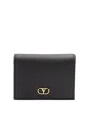 Valentino Vlogo Bi-fold Wallet In Black