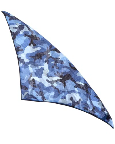 Valentino Cashmere-blend Scarf In Blue
