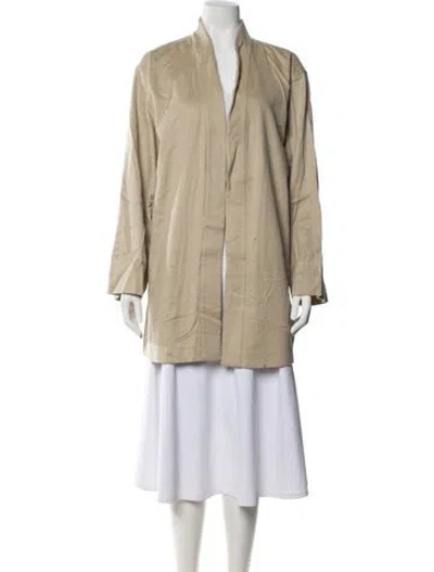 Pre-owned Valentino Cashmere Jacket In Neutral