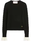 Valentino Garavani Sweaters In Black