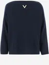 Valentino 'oversized Cashmere In Blue