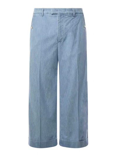 Valentino Casual Pants In Blue
