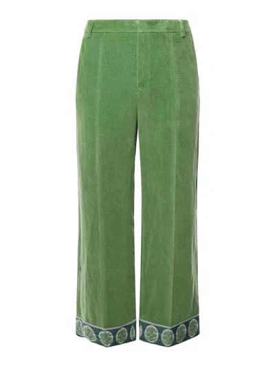 Valentino Casual Pants In Green