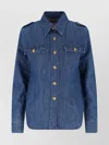Valentino Casual Shirt With Chest Pockets And Epaulettes