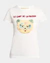 Valentino Silk T-shirt With Short Sleeves And Graphic Print