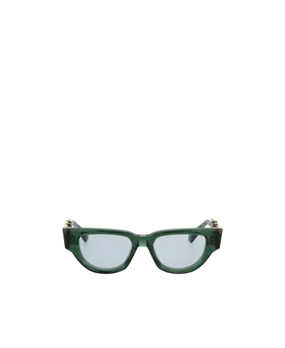 Valentino Cat's Eye Frame Sunglasses In White