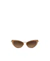 Valentino Garavani Sunglasses In Brown