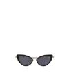 Valentino Rockstud Cat-eye Sunglasses In Gray
