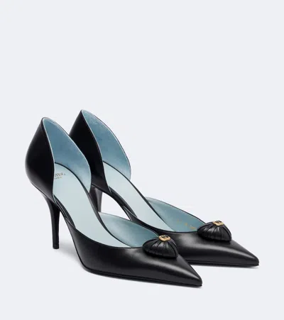 Valentino Garavani Pumps Caur Royal Aus Leder In Schwarz
