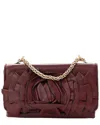 Valentino Cerise Nappa Leather Atelier 03 Rose Edition Small Chain Shoulder  Bag (authentic Pre-love