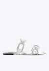 Valentino Chain 1967 Crystal Embellished Sandals