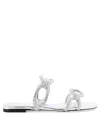 Valentino Chain 1967 Crystal Embellished Sandals