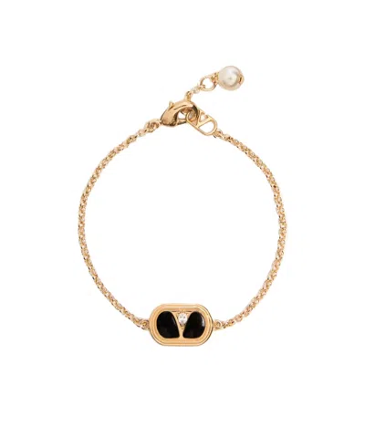 Valentino Garavani Chain Bracelet In Yellow
