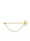 Valentino Chain-link Brooch In Gold