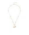 Valentino Cherrifyc Metal Necklace With Swarovski Crystals
