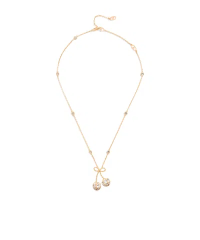 Valentino Garavani Chain Necklace In Yellow