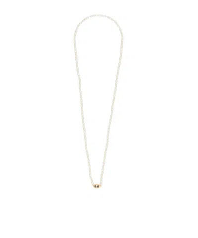 Valentino Garavani Chain Necklace In White