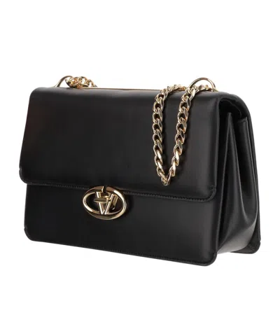Valentino Garavani Chain Shoulder Bag In Black
