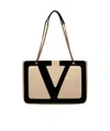 Valentino Viva Superstar Bag Butter And Black In Nude