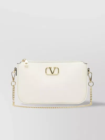 Valentino Garavani Chain Strap Detachable Shoulder Bags Gold-tone Hardware