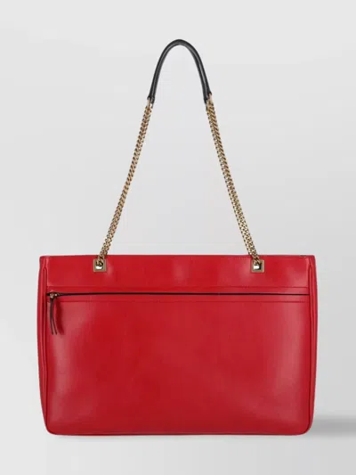 Valentino Garavani Chain Strap Rectangular Shape Front Zip Pocket