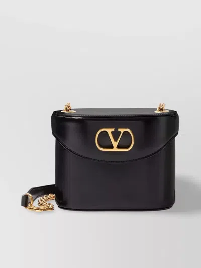 Valentino Garavani Chain Strap Top Handle Gold-tone Hardware Shoulder Bag