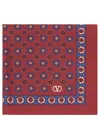 Valentino Garavani Scarves And Foulards In Red