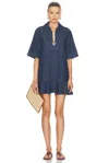 VALENTINO CHAMBRAY DENIM MINI DRESS