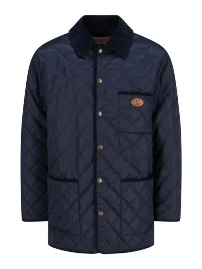 VALENTINO CHAQUETA CASUAL - AZUL