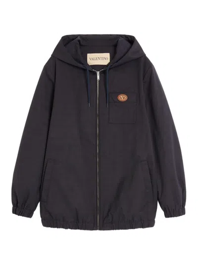 VALENTINO VLOGO SIGNATURE CABAN JACKET