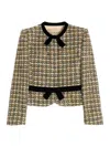 Valentino Wool Tweed Jacket In Multi