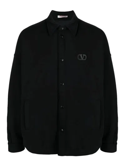 Valentino Toile Iconographe Shirt In Black