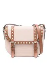 Valentino Checked Cross Body Bag In Neutrals