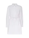 Valentino Women's Compact Popelin Short Dress In Beige