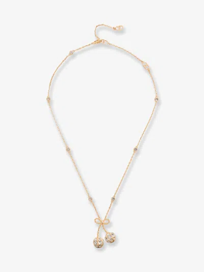 VALENTINO GARAVANI CHERRIFYC METAL NECKLACE WITH SWAROVSKI CRYSTALS