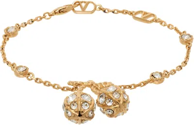 Valentino Garavani Cherryfic Bracelet In Gold