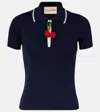 Valentino Polo Shirt Cotton Embroidered Detail