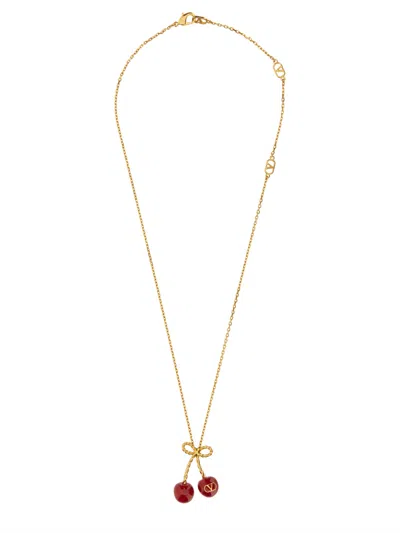 VALENTINO GARAVANI "CHERRYFIC" NECKLACE