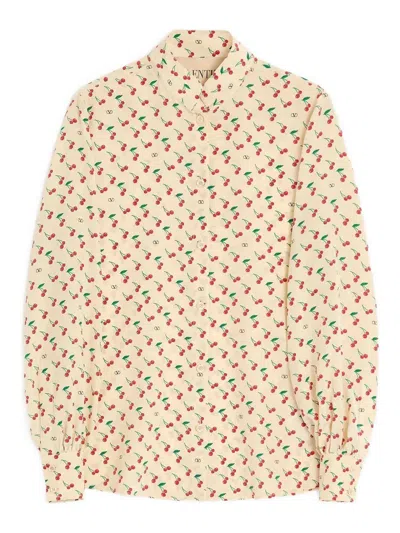 VALENTINO CHERRYFIC-PRINT SHIRT