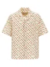 Valentino Cotton Poplin Bowling Shirt With Cherryfic Print