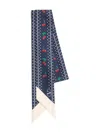 Valentino Cherryfic Silk Bandeau Scarf