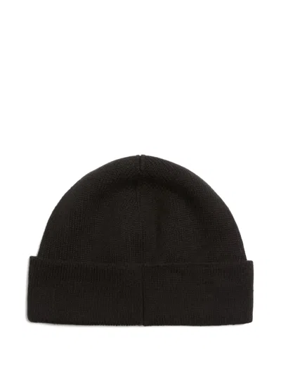 Valentino Garavani Chez Valentino-embroidery Beanie In Black