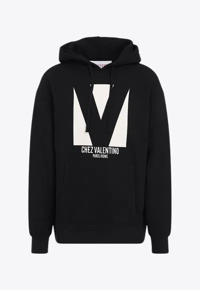 VALENTINO CHEZ HOODED SWEATSHIRT