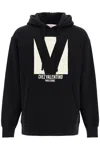 Valentino Chez Hooded Sweatshirt In Black