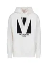 Valentino Garavani White Cotton Sweatshirt In White
